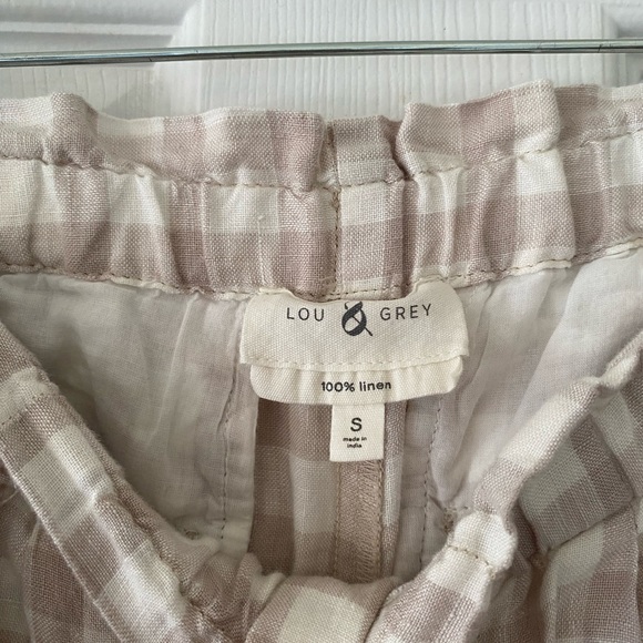 Lou Grey checkered pattern Flare-Bottom Pants - Picture 2 of 2